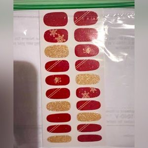 Holiday nail stickers/wraps